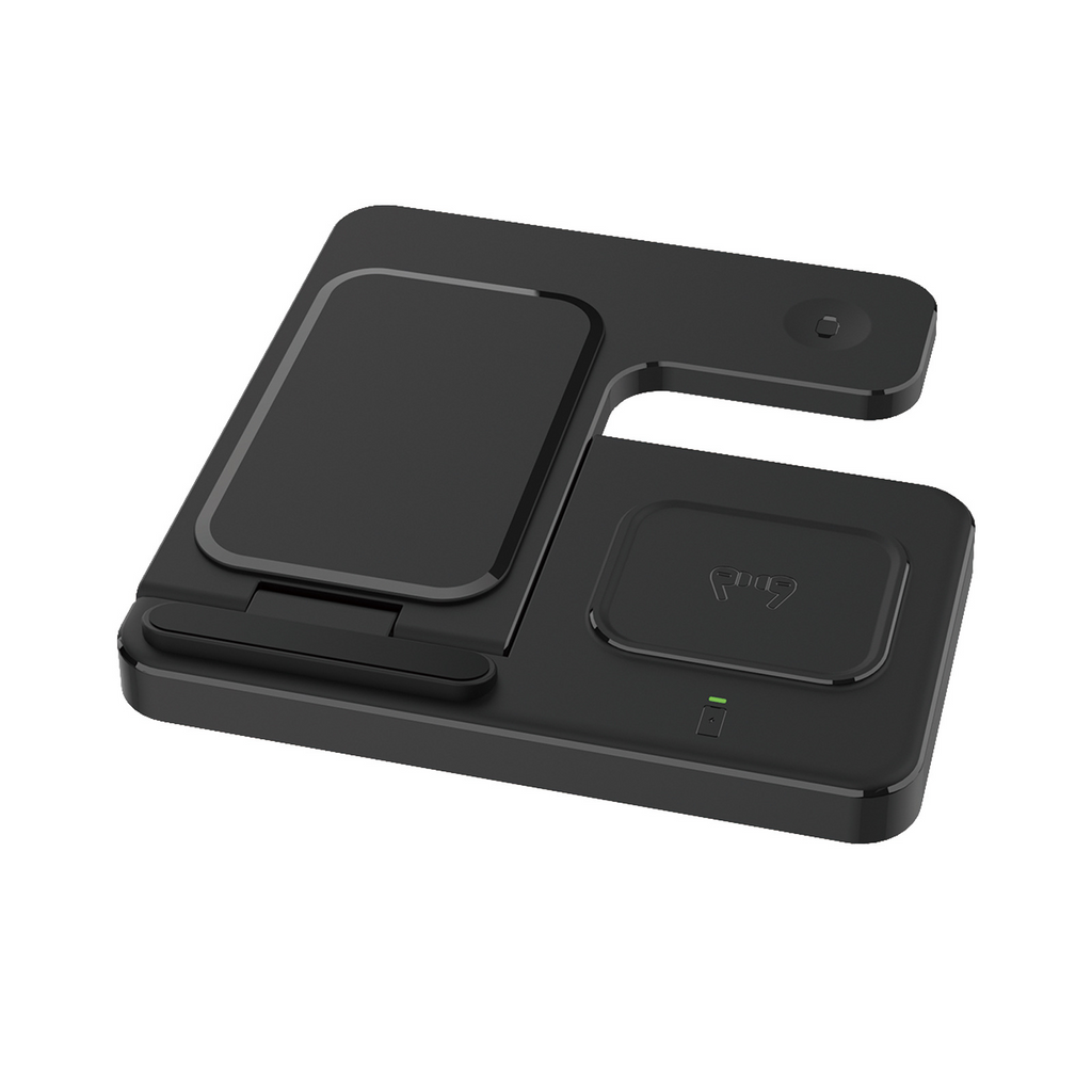 Foldable 3-in-1 Wireless Charger
